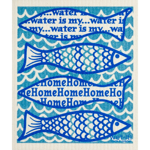 Water is my Home Swedish Cloth - touchGOODS