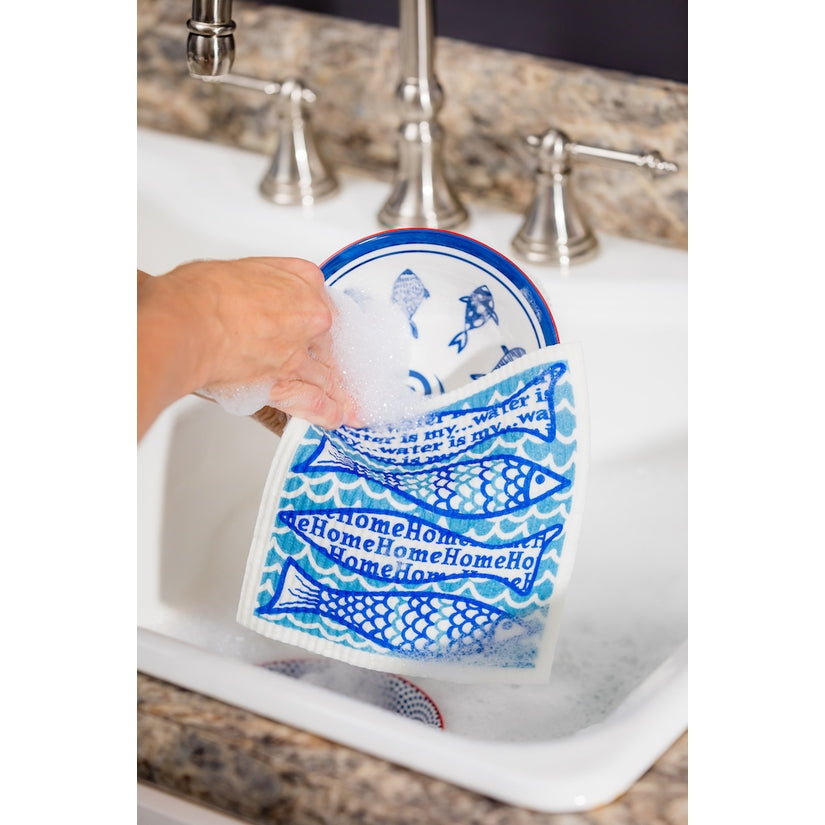 Water is my Home Swedish Cloth - touchGOODS