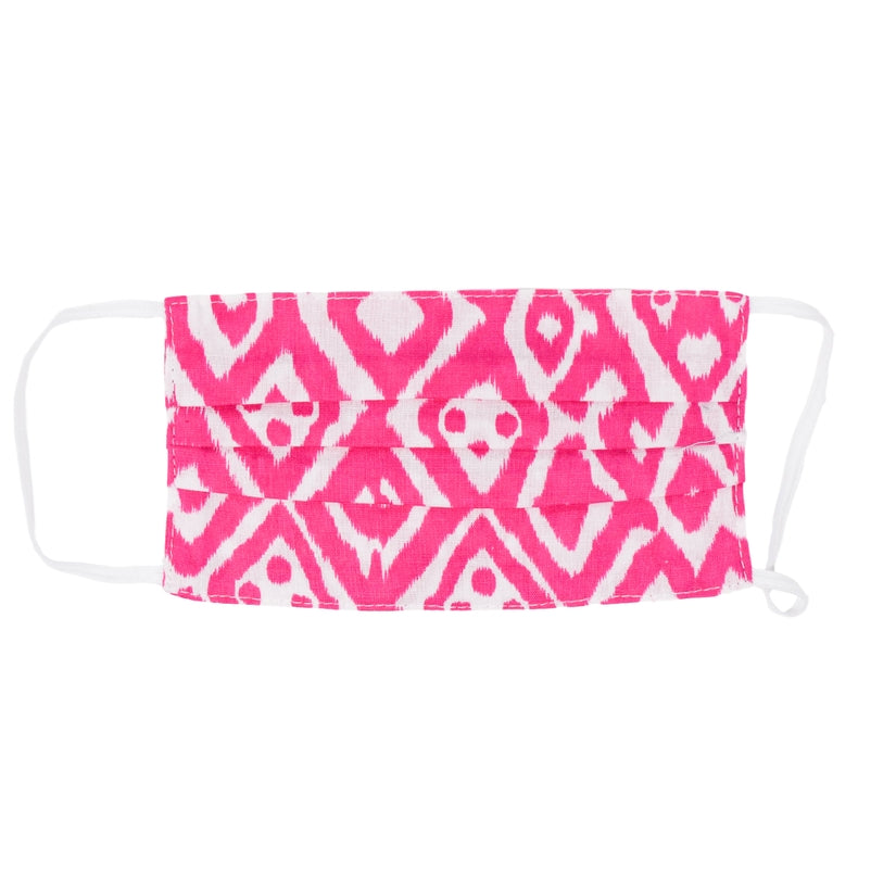 Adult Face Mask - Watermelon Ikat - touchGOODS