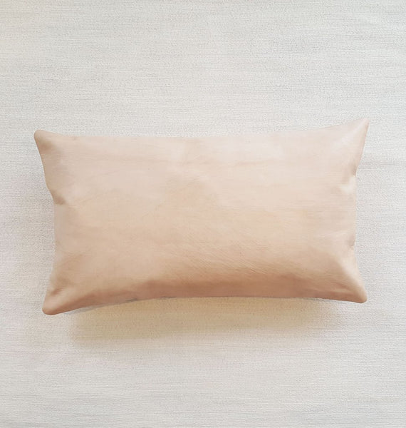 H Y D E: natural leather lumbar pillow | touchGOODS