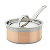 Induction Copper Saucepan with Lid - touchGOODS