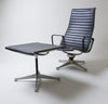 Early "Patent Pending" Eames Aluminum Group Lounge With Ottoman | touchGOODS