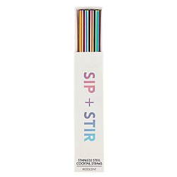 Cocktail Straws - Iridescent Set of 4 - touchGOODS