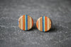 LARGE CIRCLE STUD EARRINGS - touchGOODS