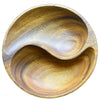 Acacia Wood 2-Compartment Yin Yang Bowl - touchGOODS