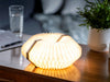 Smart Wood Accordian Lamp - touchGOODS