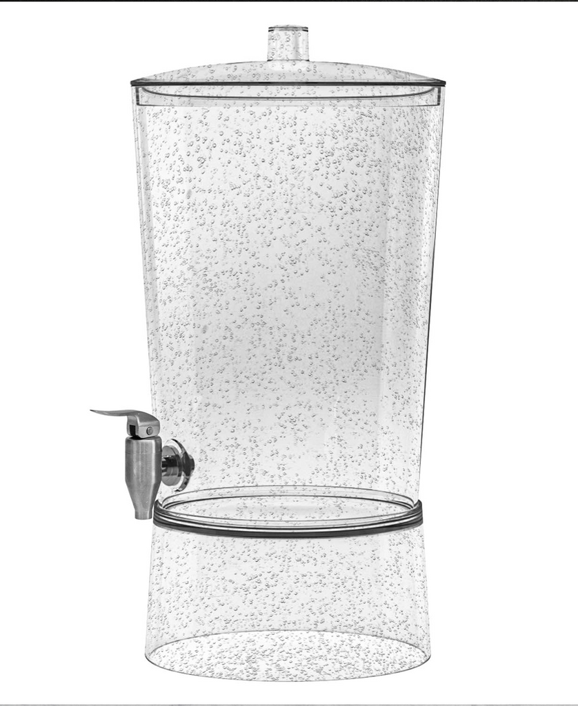 Pilsen Mouth Blown Glass Beverage Dispenser - texxture 6461250