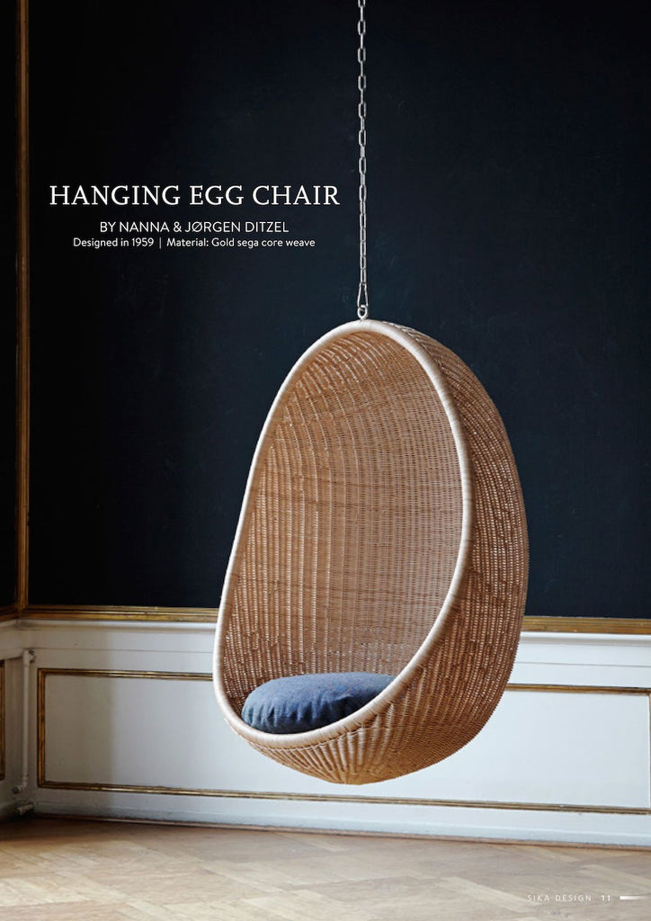 Sika Nanna Ditzel Hanging Egg Chair - touchGOODS
