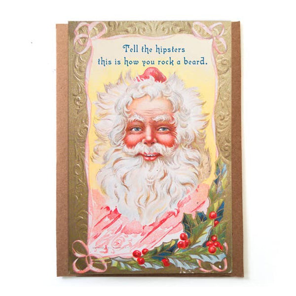 Tell The Hipsters This Is How You Rock A Beard - Vintage Christmas - touchGOODS