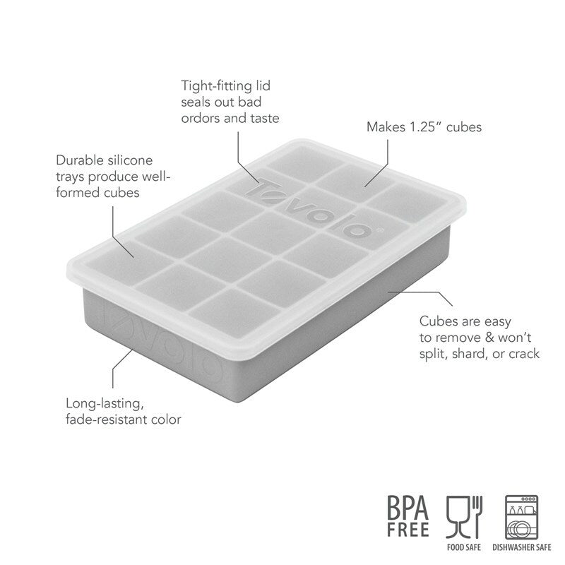 Perfect Cube Ice Tray with Lid - touchGOODS