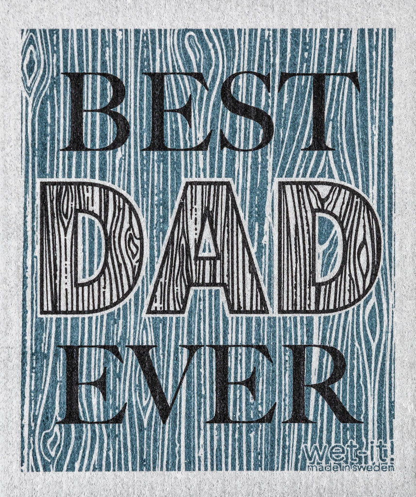 Best Dad Ever Swedish Cloth - touchGOODS