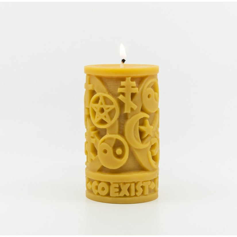 Beeswax Coexist in Peace Pillar - touchGOODS