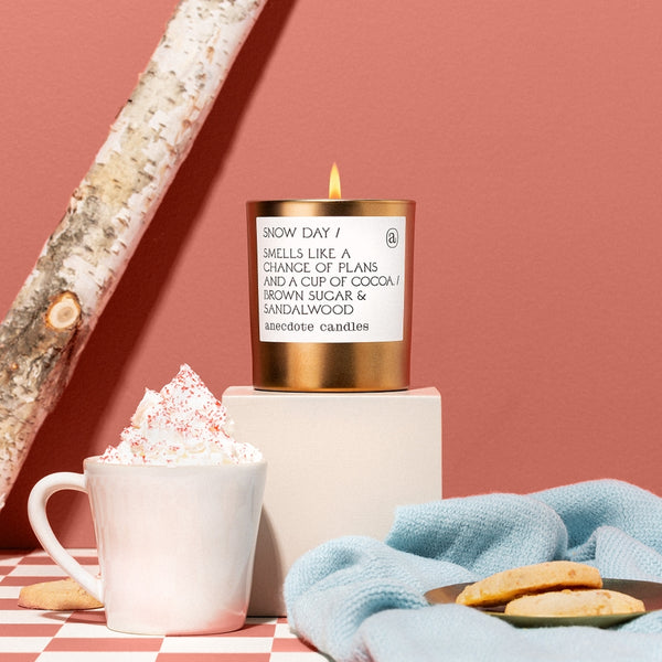 Snow Day Gold Tumbler Candle (Limited Edition) - touchGOODS