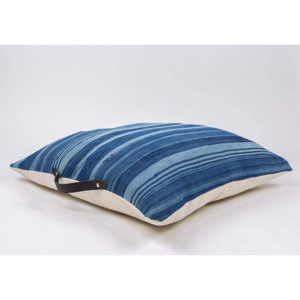 BUTTON Floor Pillow in Blue - touchGOODS