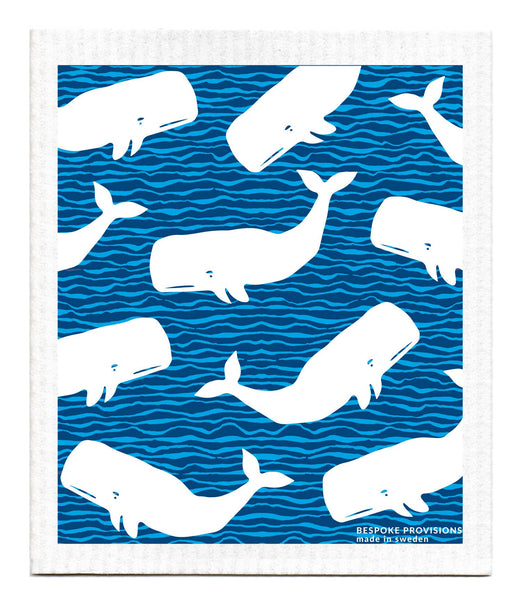 Whales Swedish Dishcloth - touchGOODS