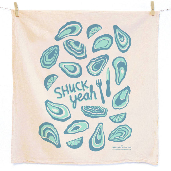 Shuck Yeah Oyster Dish Towel - touchGOODS