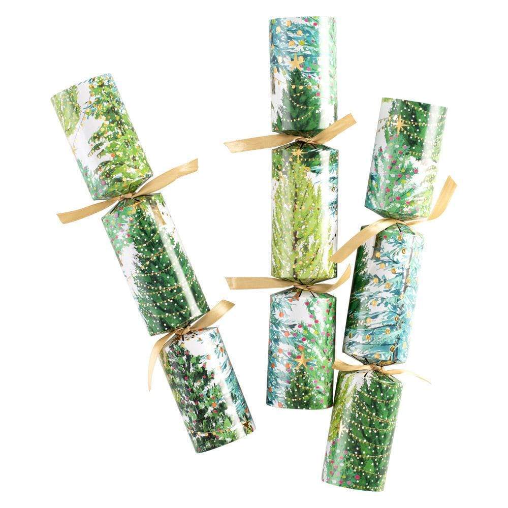 Christmas Trees with Lights Celebration Christmas Crackers - 6 Per Box - touchGOODS