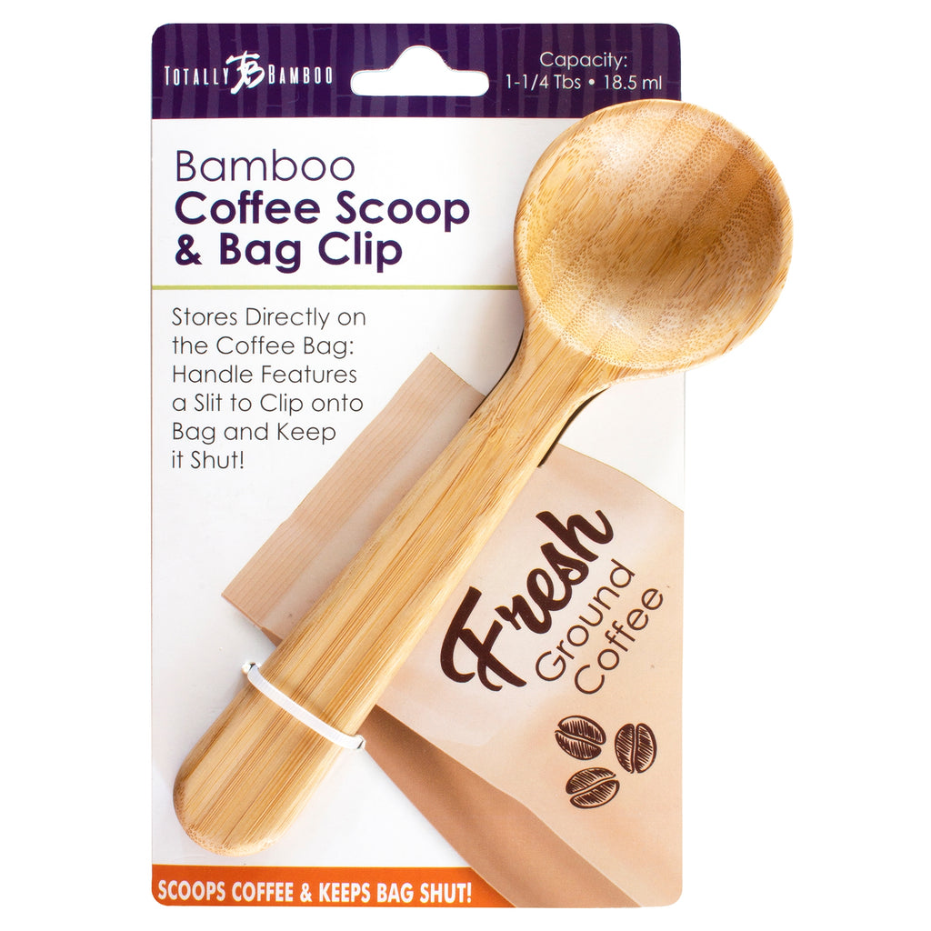 Coffee Scoop with Built-In Bag Clip - touchGOODS