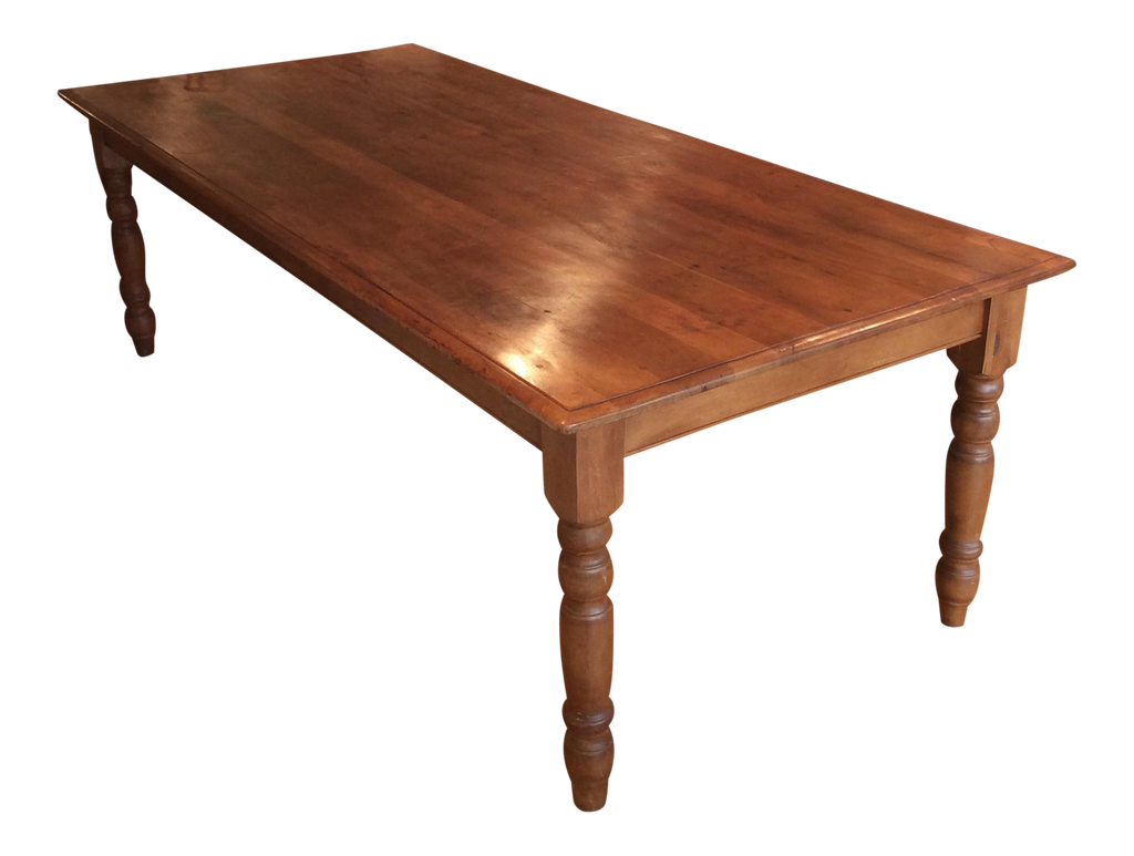 Reclaimed Cherry Farmhouse Dining Table | touchGOODS