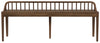 Walnut Spindle Bench Limited Stock (disc) - touchGOODS