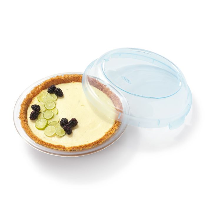 9-in Glass Pie Plate with Lid - touchGOODS