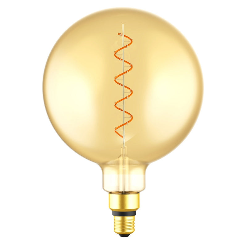 Giant Light Bulbs - G63 Globe Shape - Amber Glass | touchGOODS