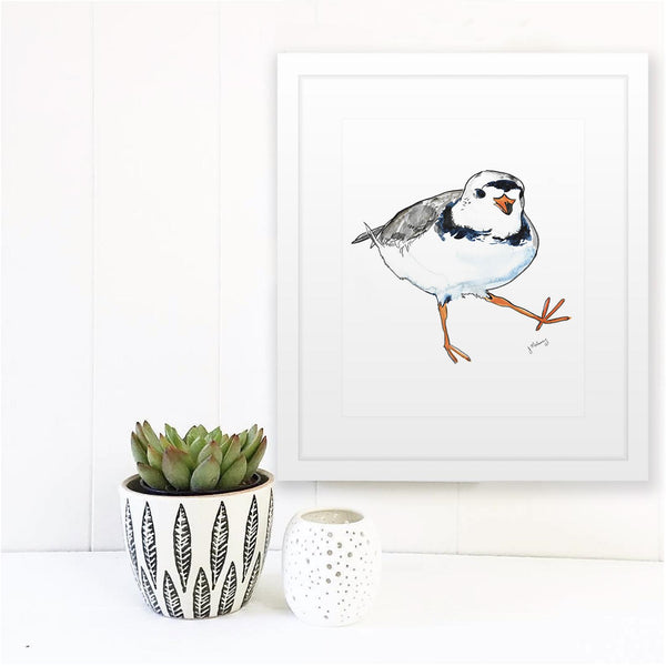 Piping Plover Watercolor Prints by Jackie Maloney - touchGOODS