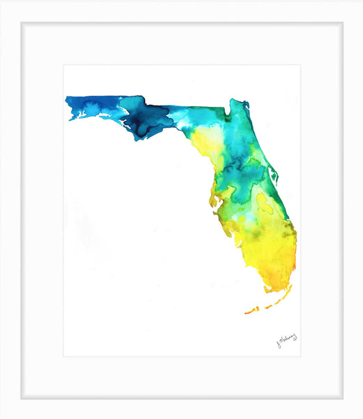 Florida Watercolor Prints by Jackie Maloney - touchGOODS