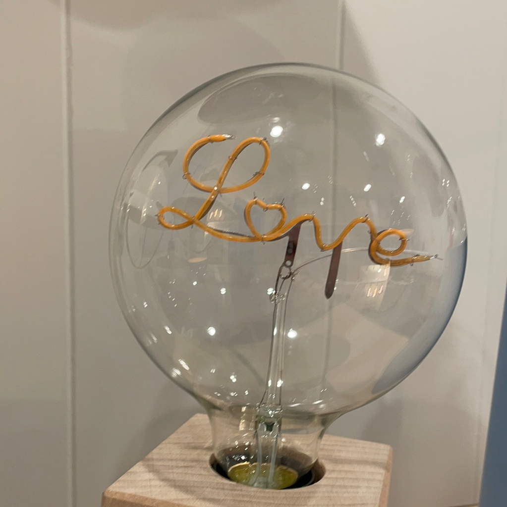 LOVE Light Bulb - Table Lamp Style - touchGOODS
