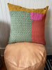 Vintage Cotton Kantha Throw Pillow - touchGOODS