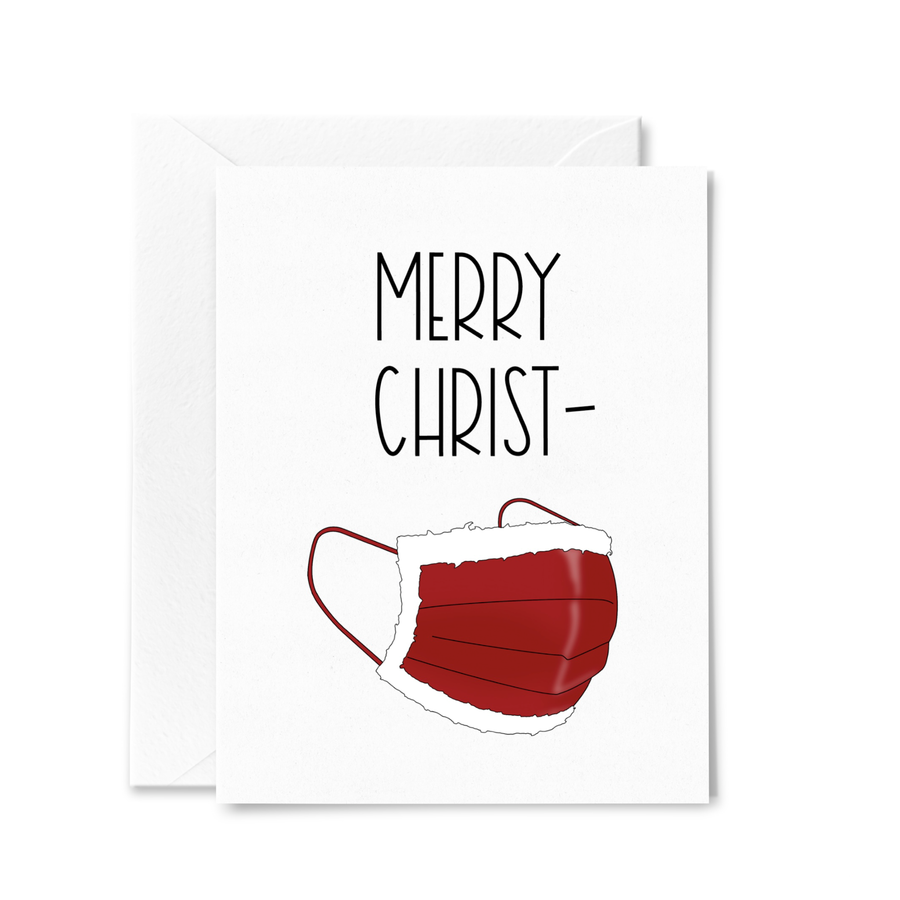 Merry Christmask Card - touchGOODS