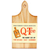 Q-Tee Maple Bar Board, Mini - touchGOODS