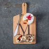 Monogram Maple Cheese Board Gift Set - touchGOODS