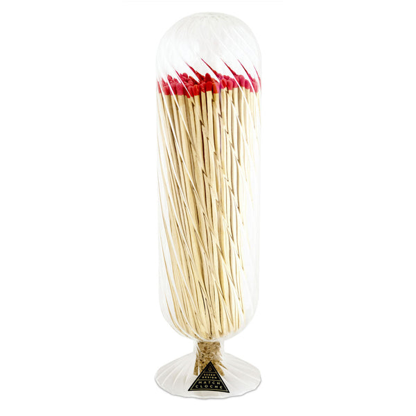 Red Helix Fireplace Match Cloche - touchGOODS