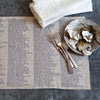Linen Placemat - North American Oysters Set of 4 - touchGOODS