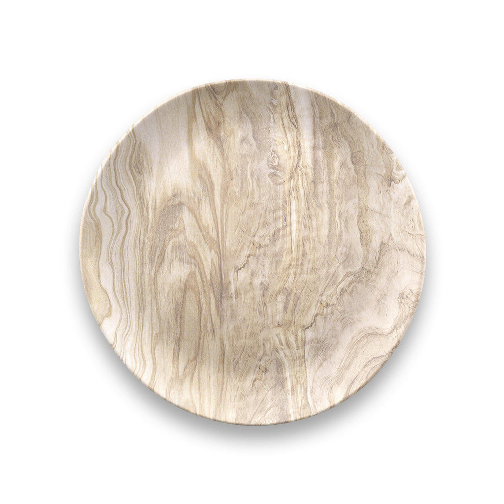 Faux Real Desert Wood Salad Plate, 8.5" - touchGOODS