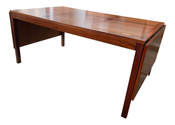 Vintage Rosewood Extension Table 65/104 x 40 - touchGOODS
