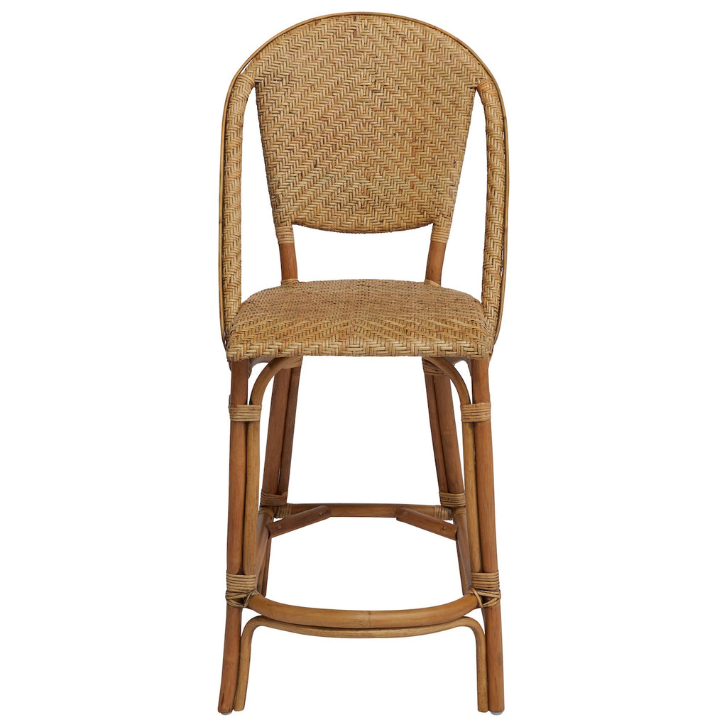 Alanis Rattan Counter Stool - touchGOODS