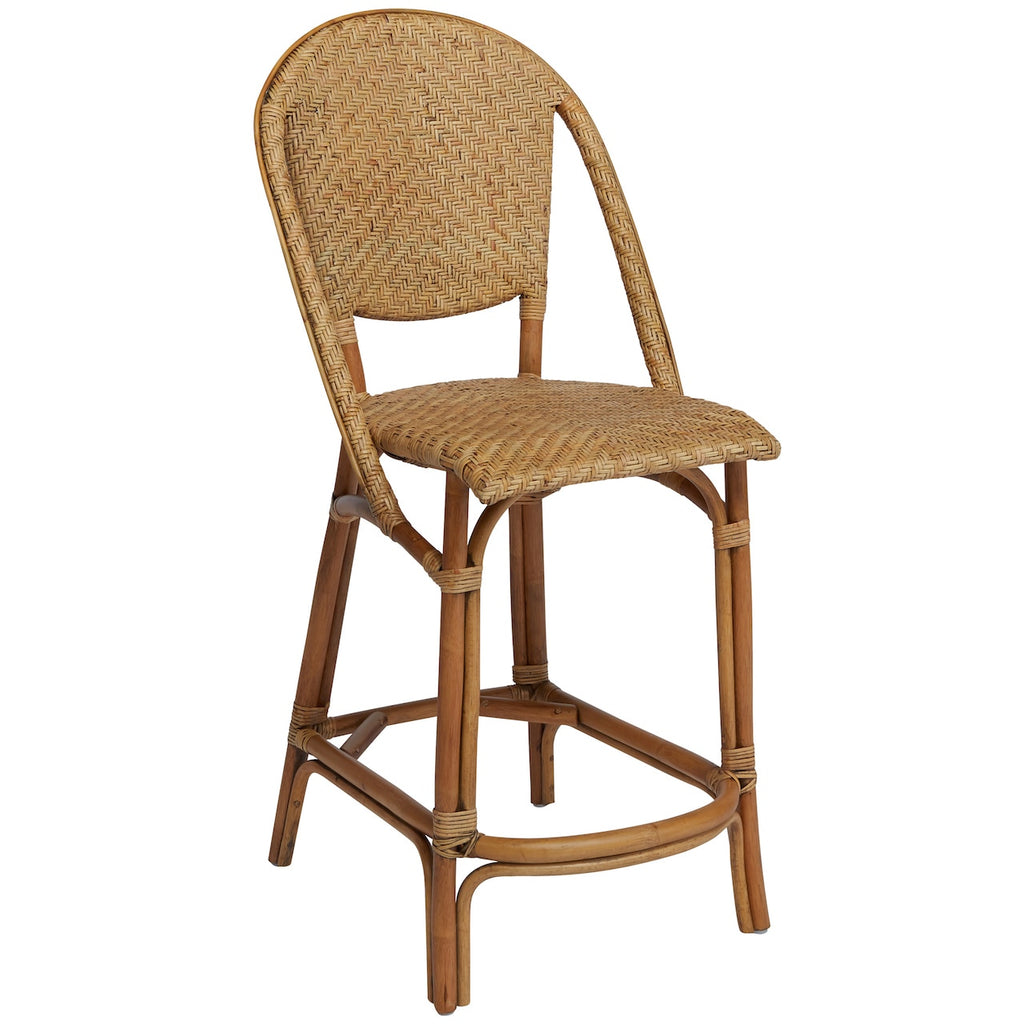 Alanis Rattan Counter Stool - touchGOODS