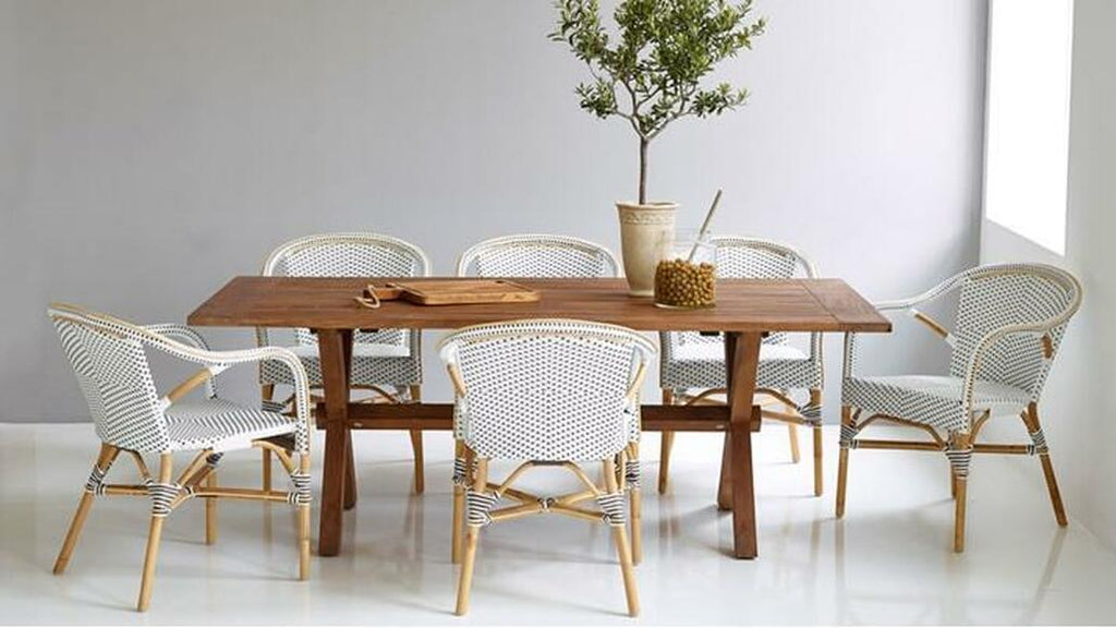 Colonial Outdoor Teak Table 79 x 39 in - touchGOODS