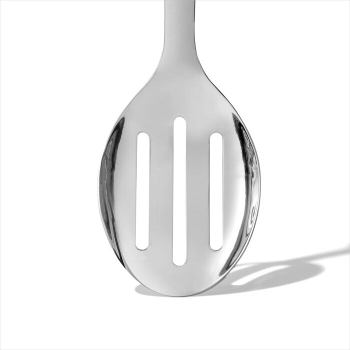 Steel Slotted Serving Spoon - touchGOODS