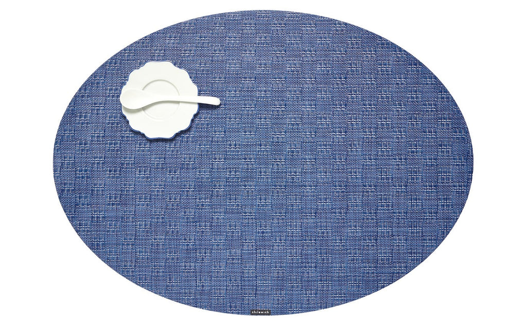 Bay Weave Oval Placemat - touchGOODS