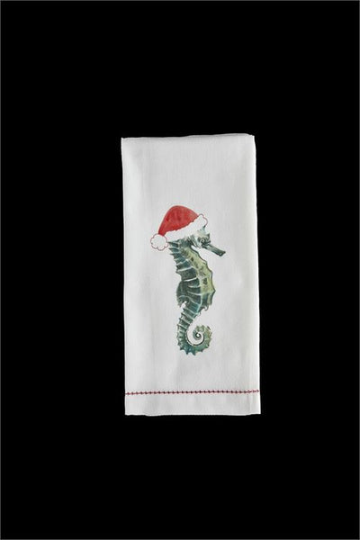 Tis the Season Seahorse Towel - touchGOODS