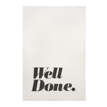 Well Done Pure Linen Tea Towel - touchGOODS
